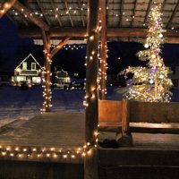 Christmaslights in Talkeetna