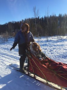 Gerald Sousa with a client at Sun Dog Kennel.  Photo Courtesy: Kathleen Holden