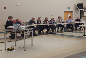 Mat-Su Borough Assembly and staff in Willow on Thursday.  Photo:  Phillip Manning - KTNA