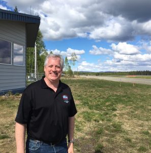 Jim Nelson with Flight Services in Talkeetna.  Photo by Katie Writer - KTNA