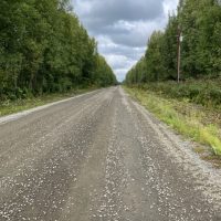 Bradley Road in Trapper Creek
