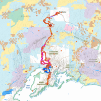 Proposed Alaska Long Trail Route