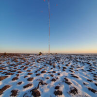 Meteorological Tower located at Little Mount Susitna.